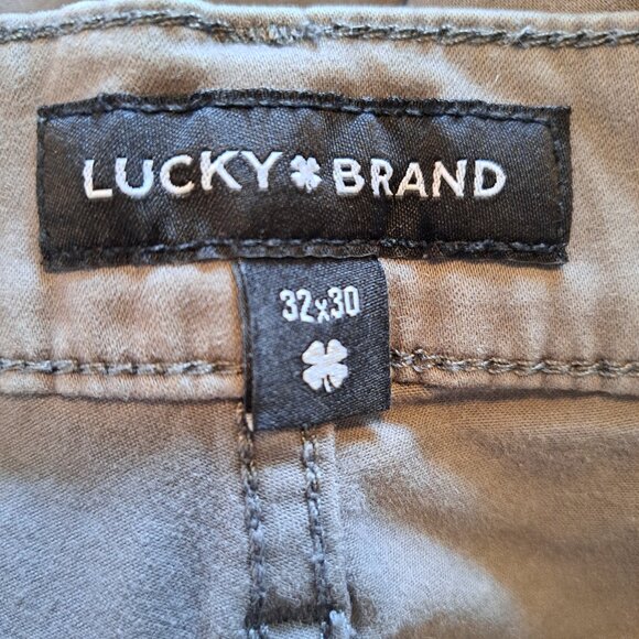 Lucky Brand Straight Leg Gray Wash Jeans Size 32x30 - Picture 7 of 9